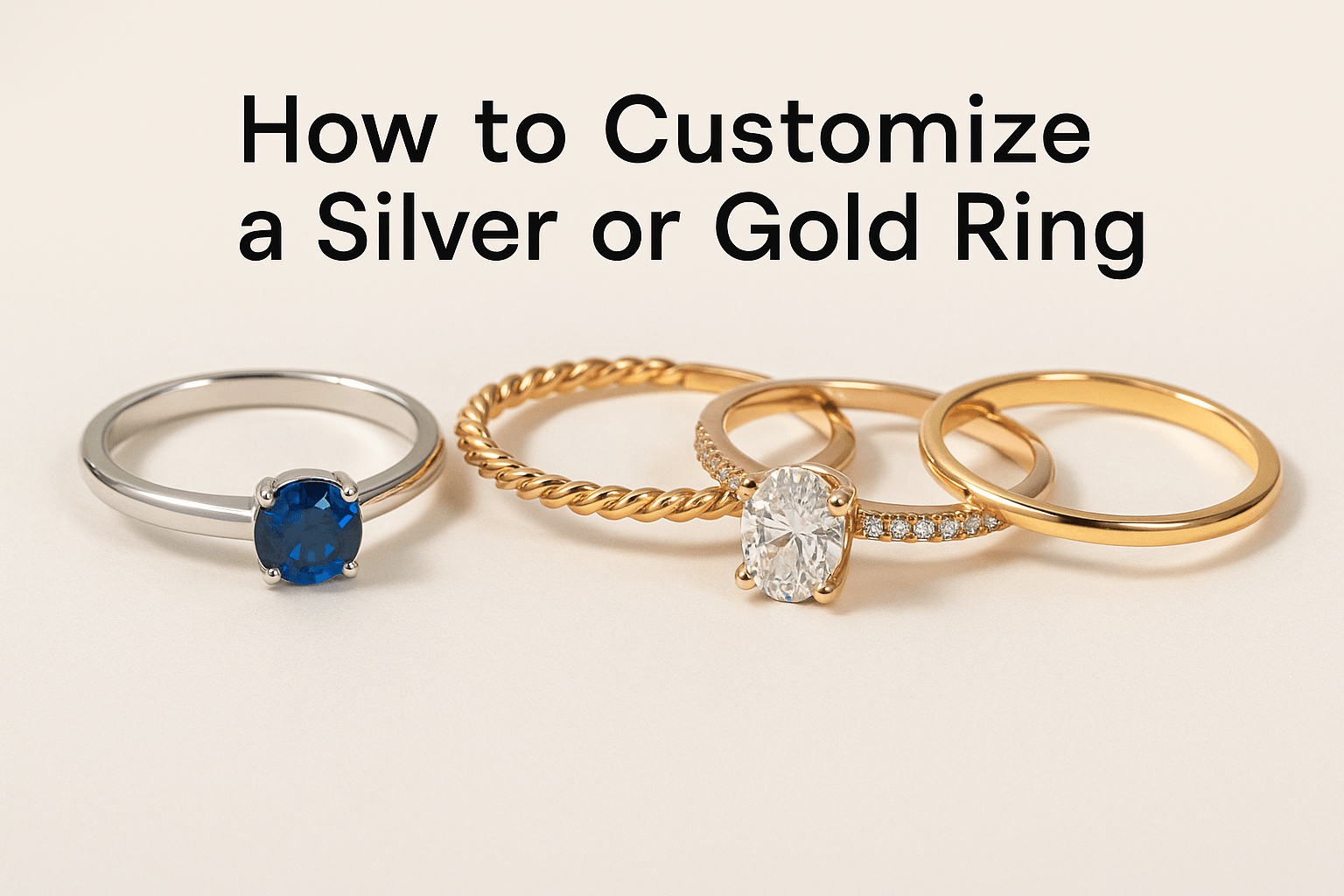 How to Customize Silver or Gold Ring | custom rings | custom rings for ...