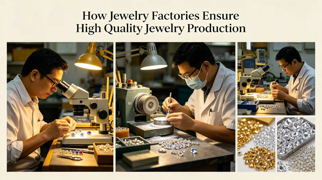 How Jewelry Factories Ensure High Quality Jewelry Production