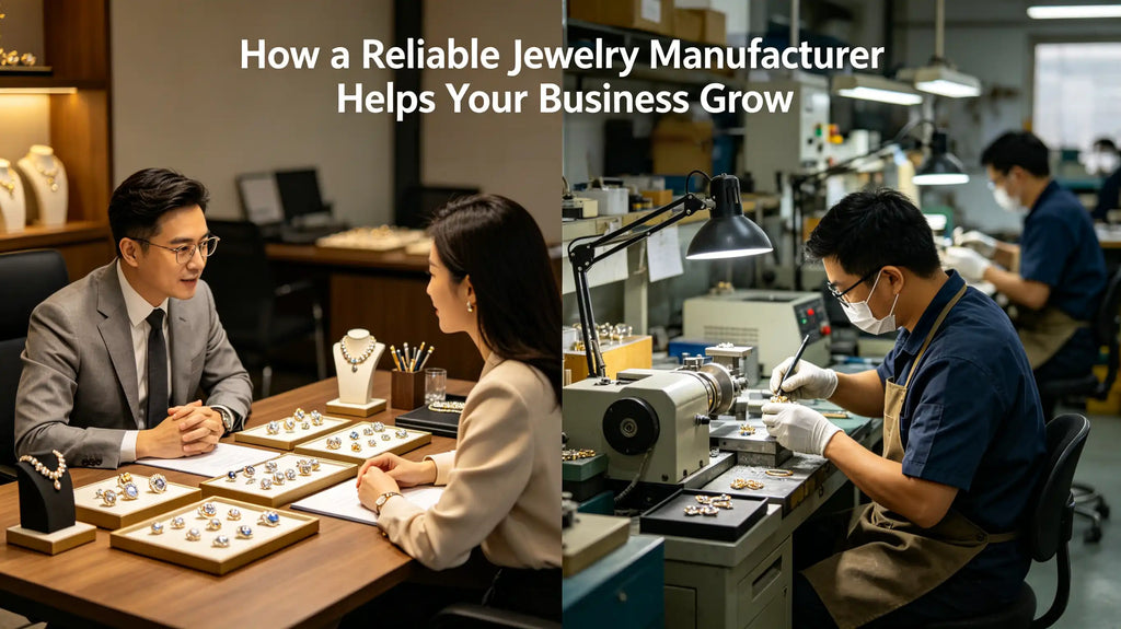 How a Reliable Jewelry Manufacturer Helps Your Business Grow