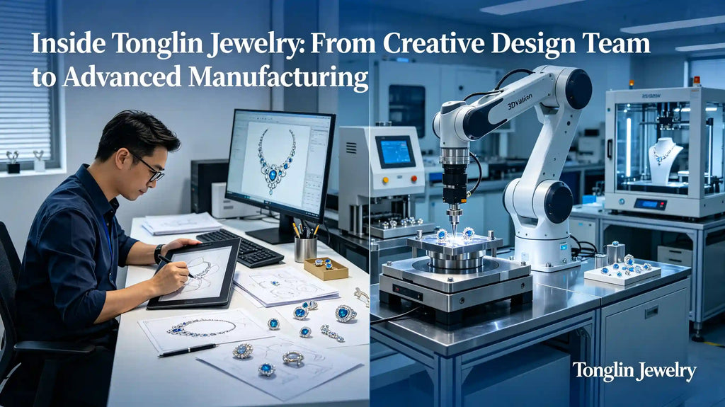 Inside Tonglin Jewelry: From Creative Design Team to Advanced Manufacturing