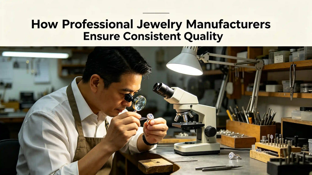 How Professional Jewelry Manufacturers Ensure Consistent Quality