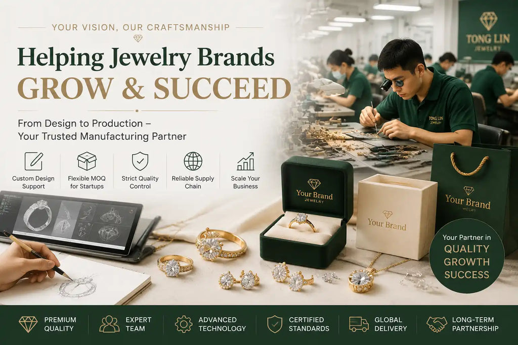 How Jewelry Manufacturers Help Small Brands Scale Their Business