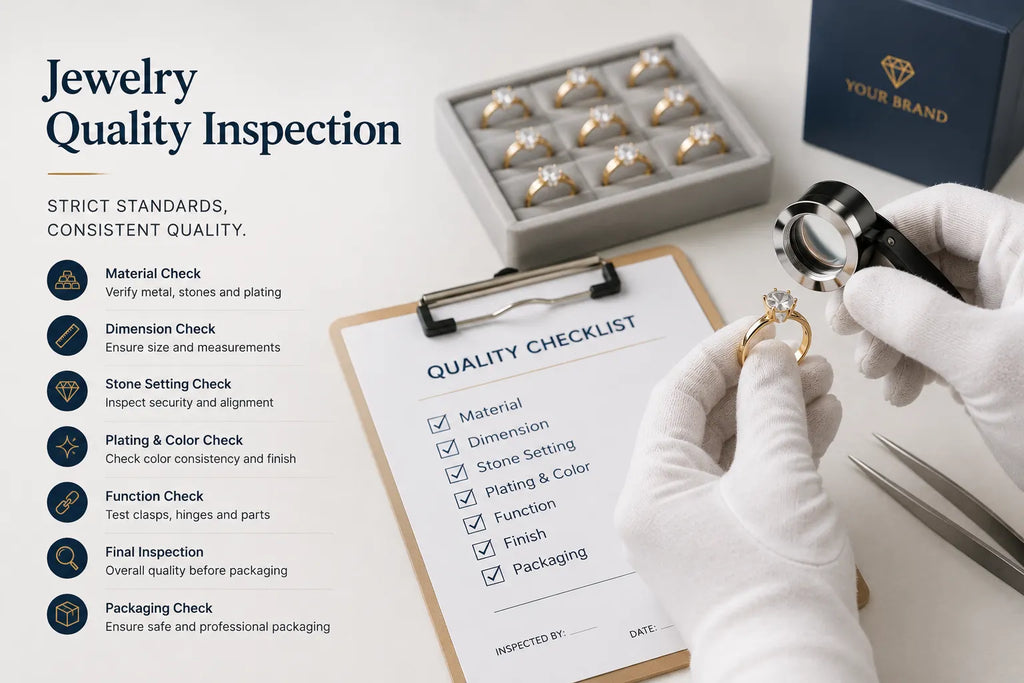 Jewelry Quality Inspection Checklist: What Wholesale Buyers Should Check