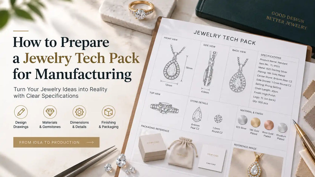 How to Prepare a Jewelry Tech Pack for Manufacturing