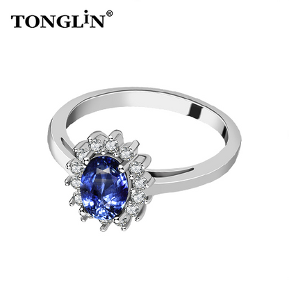 Tonglin Custom 925 Sterling Silver Rings Wholesale Women Rings by Tonglin silver ring supplier