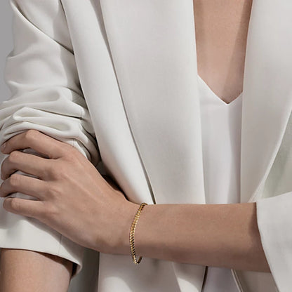 Tonglin Brass Cuban Bracelet - Jewelry Manufacturer