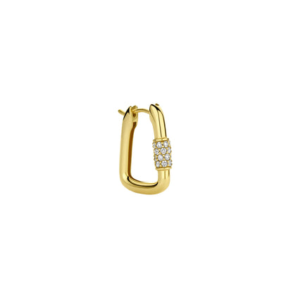 Tonglin Brass Silo Hoop Earrings | Wholesale Jewelry Supplier